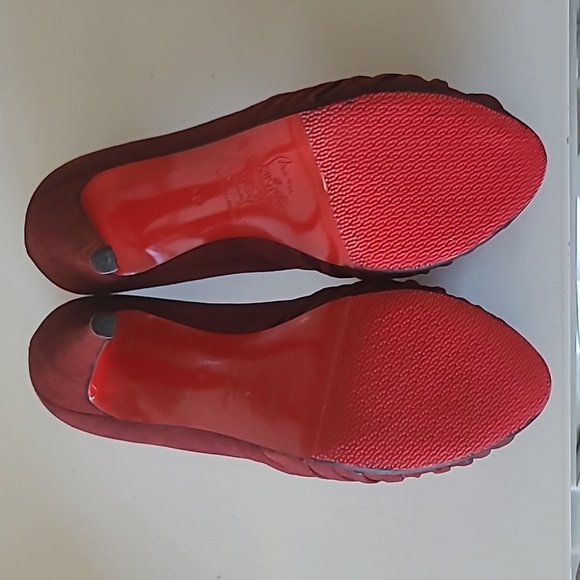 CHRISTIAN LOUBOUTIN Peep Toe Shoes - Picture 6 of 10